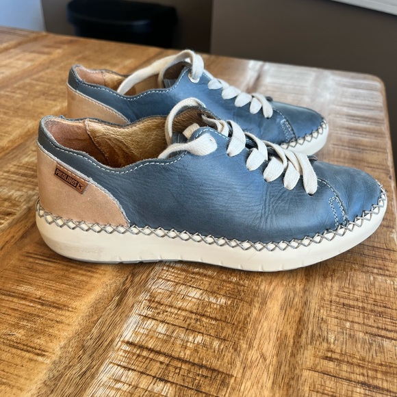 Super cool designer Pikolino shoes.  Ladies size 5.   $100 free shipping. - Picture 5 of 8